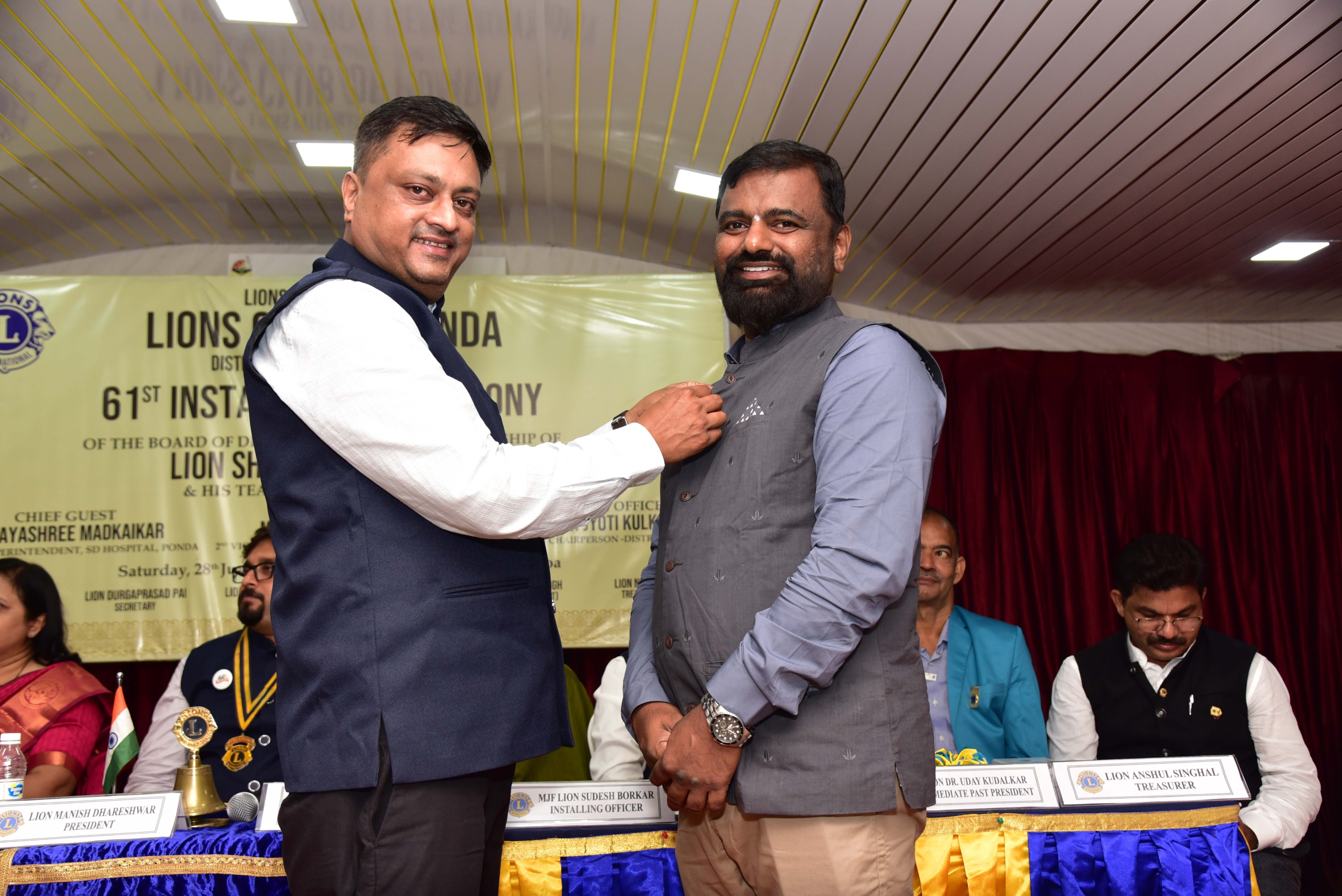 Induction of New Members