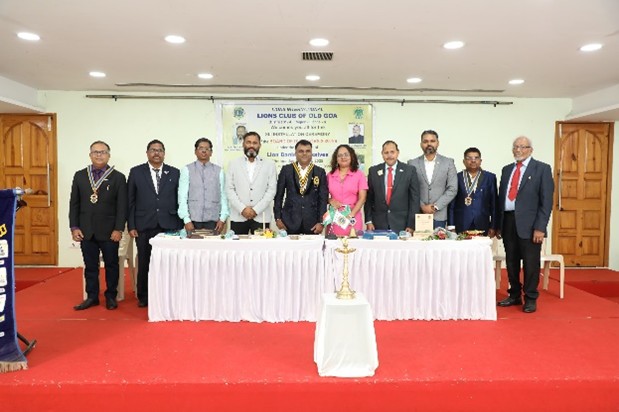 Held 41st Installation Ceremony of LC Old Goa.