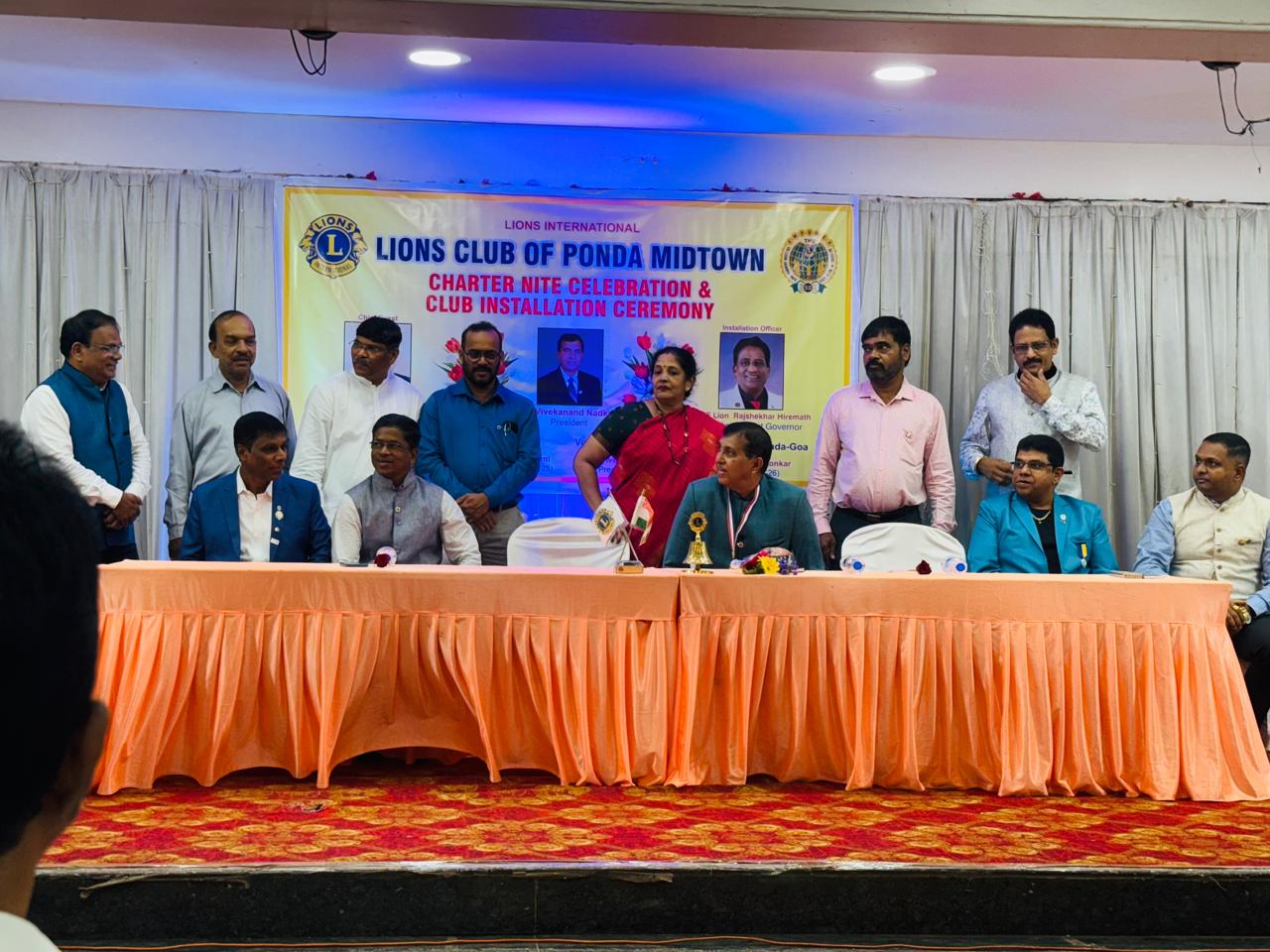 BOD INSTALLATION OF LION CLUB OF Ponda Midtown 