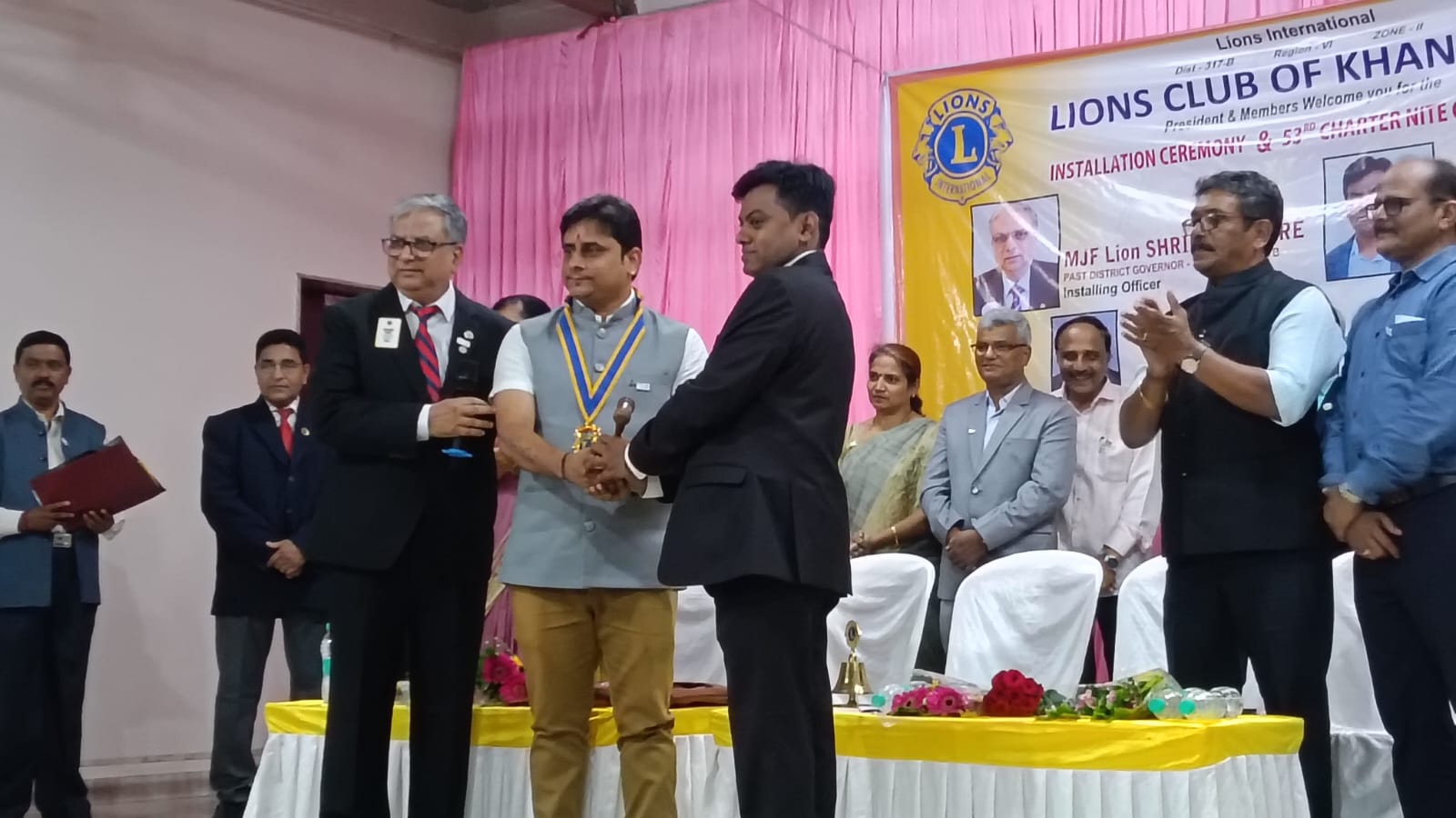 Lions Club Installation program for Lionistic year 2025-26.