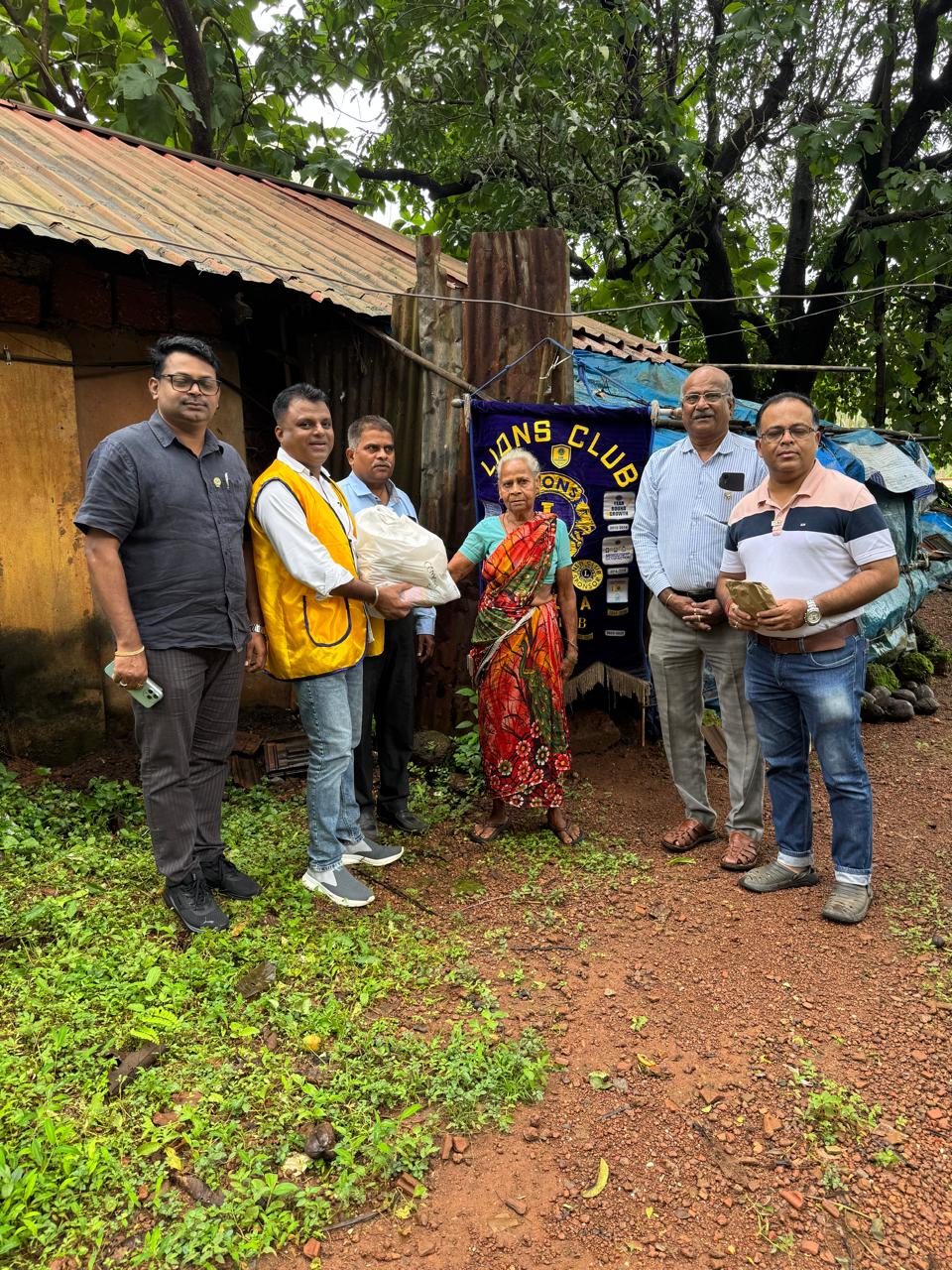 26.	 Handing over of Food Grains to needy person