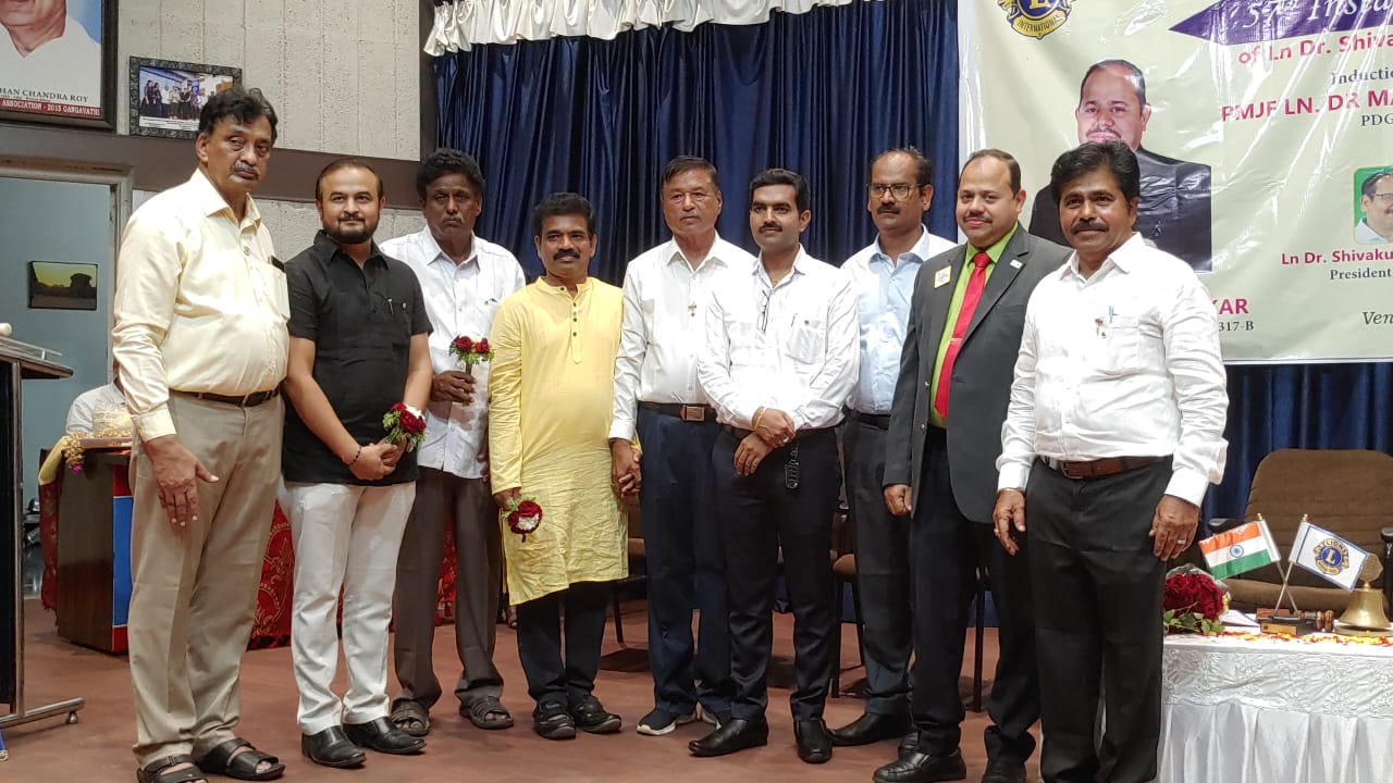 Induction of new members 