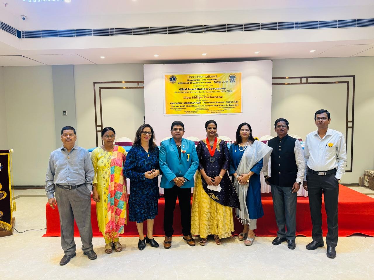  I attended the  BOD  celebration  of Lions Club of Vasco Da Gama.