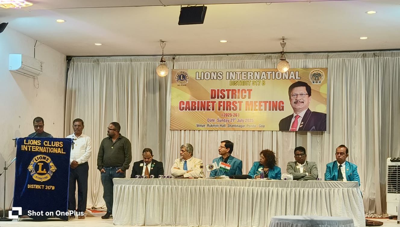 Cabinet meeting 1st in ponda