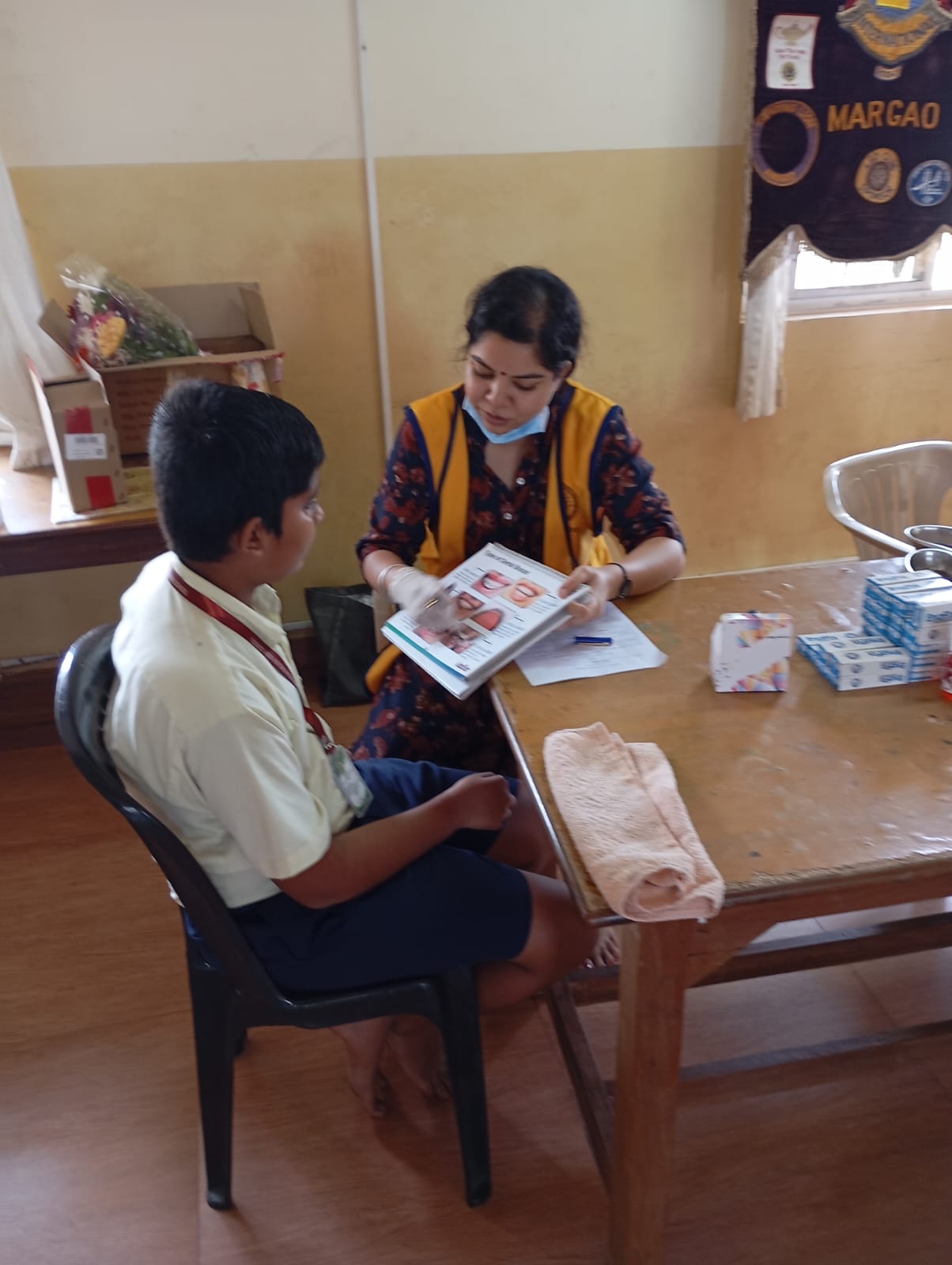 Dental Camp @ School Mahila and Nutan High School On 22nd July 2025