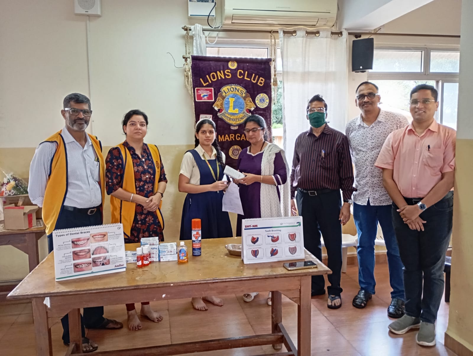 Dental Camp @ School Mahila and Nutan High School On 22nd July 2025