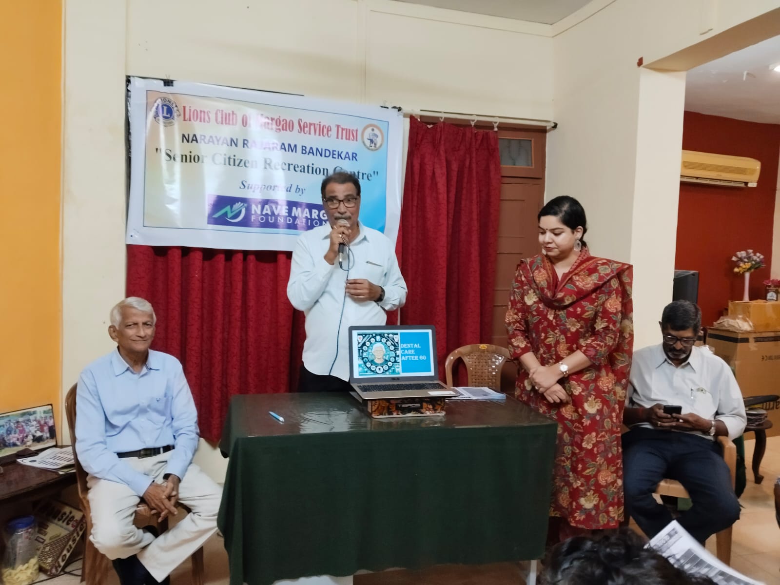 " A Talk on Dental Care after 60 " for Senior Citizens
