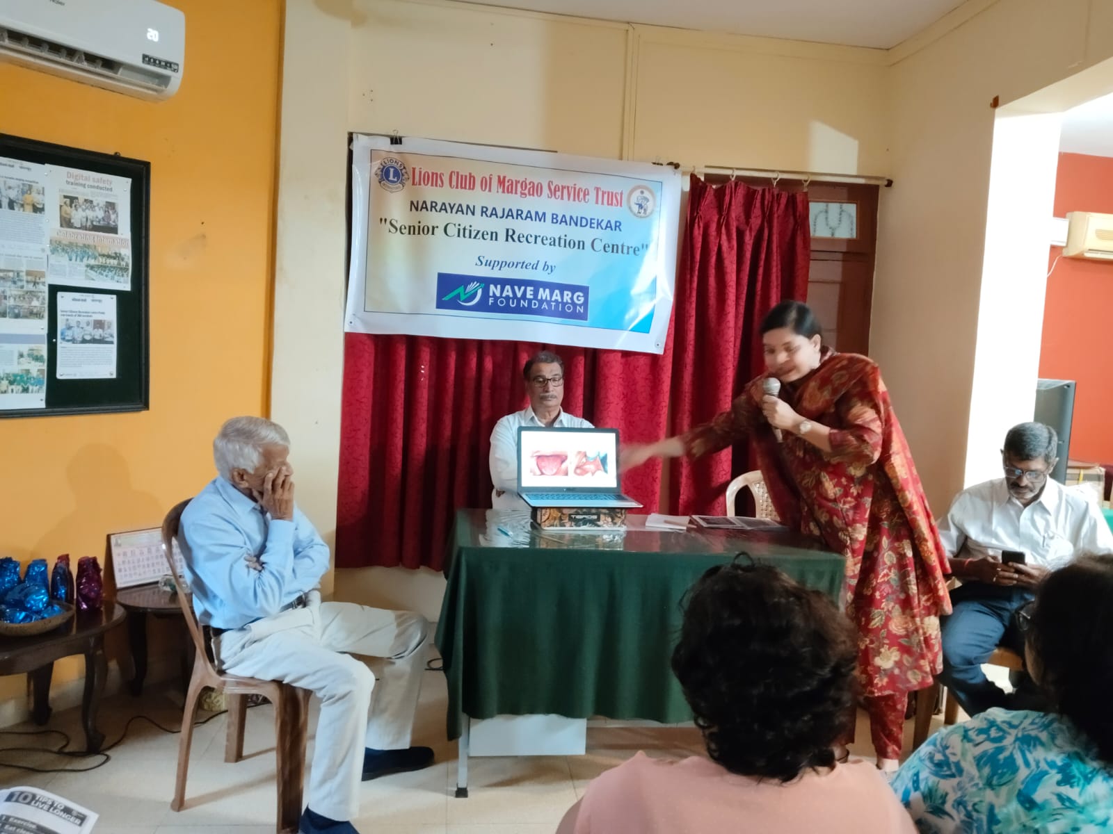 " A Talk on Dental Care after 60 " for Senior Citizens