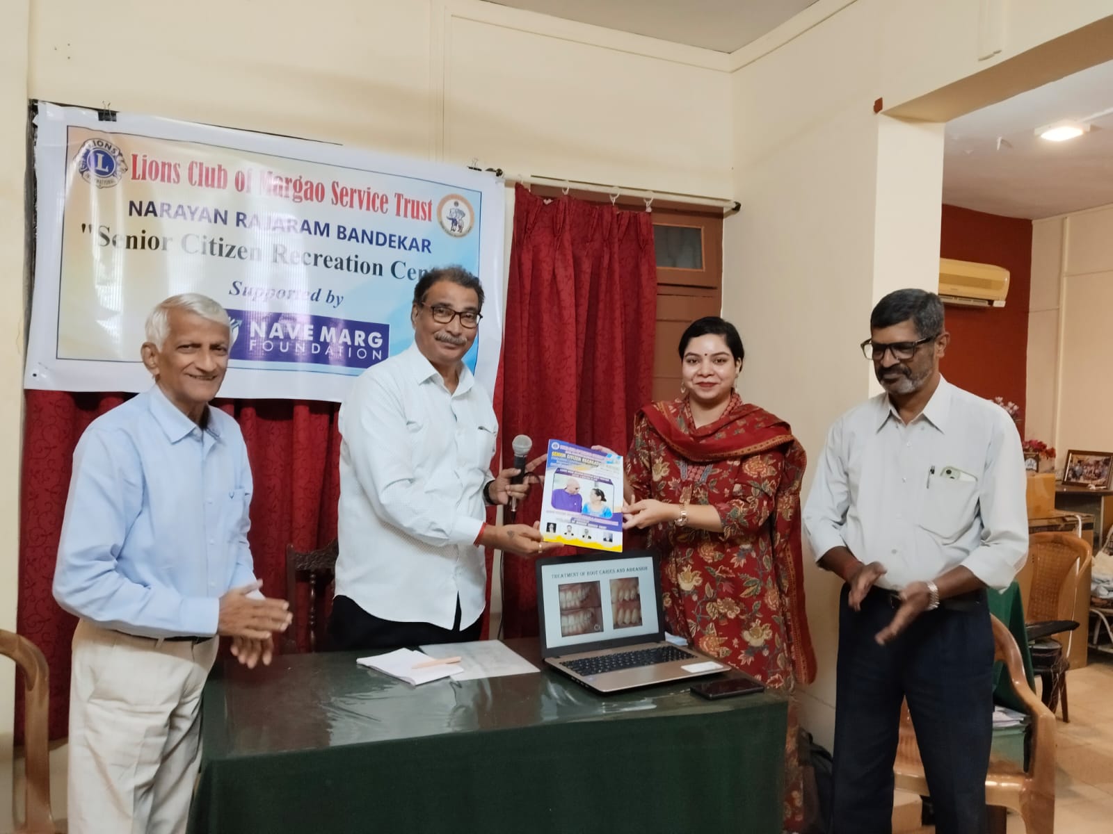 " A Talk on Dental Care after 60 " for Senior Citizens