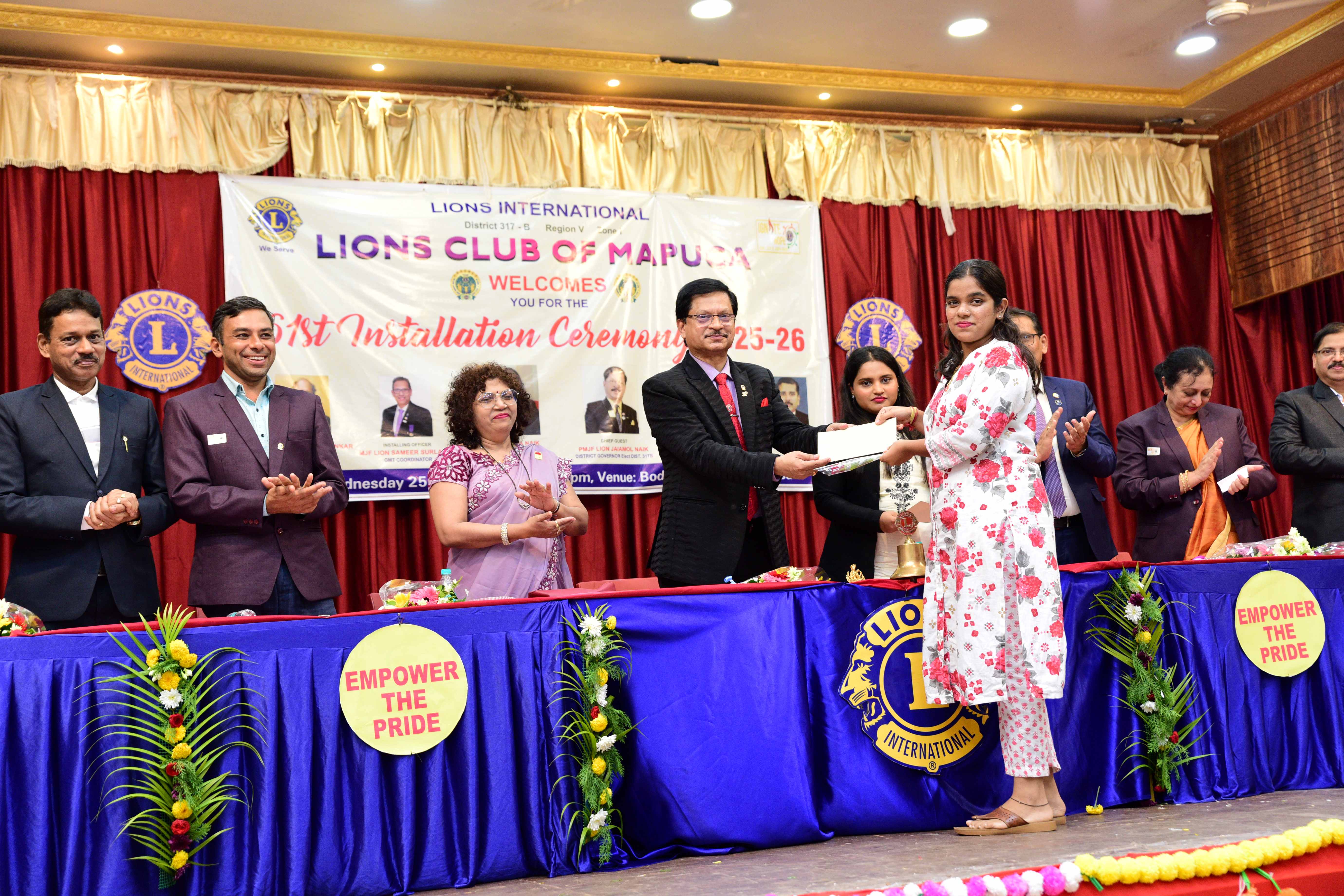 Felicitation of SSC toppers in board examination