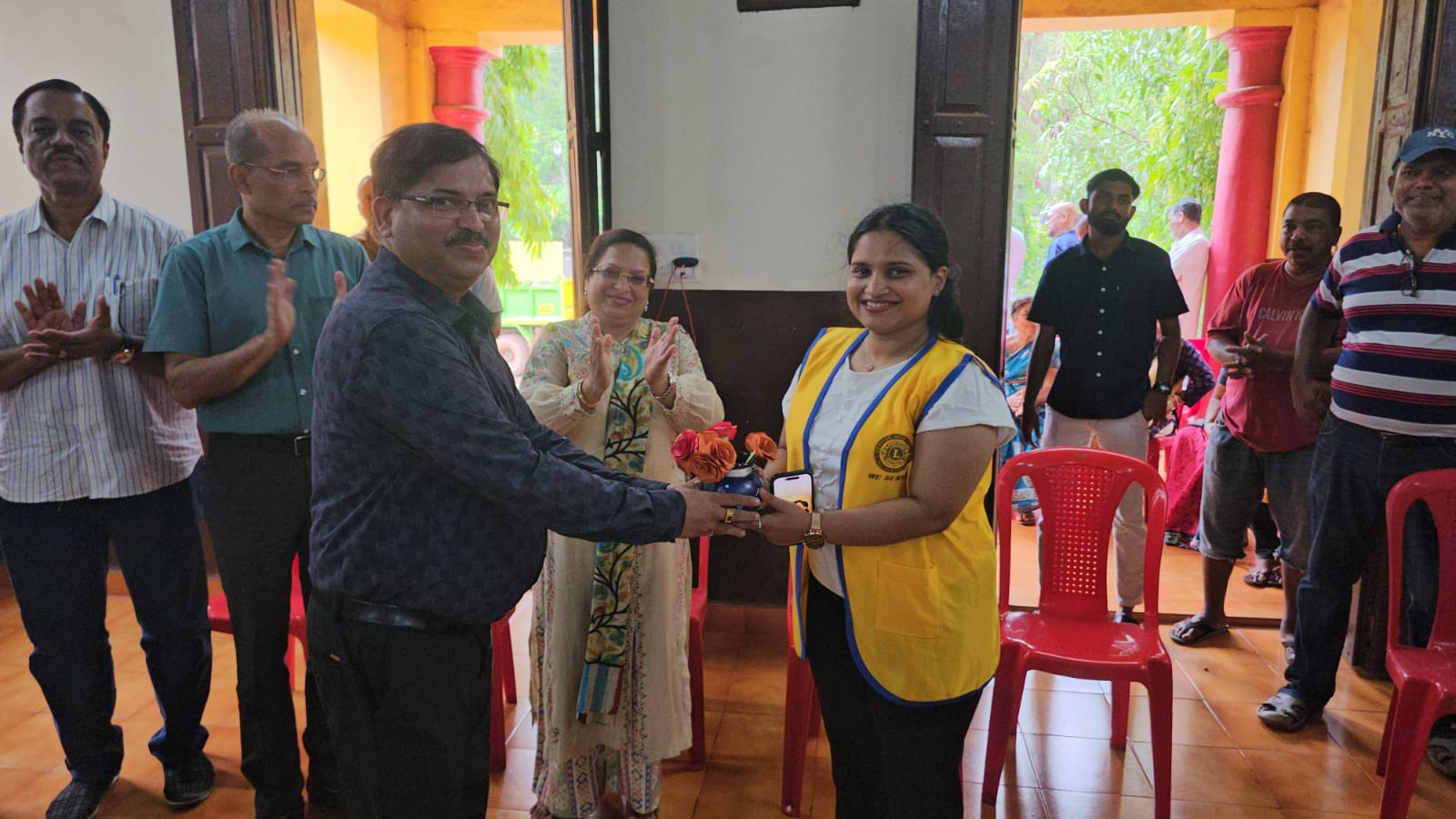 Donation of 2 Green Board to Assagao Union High School 