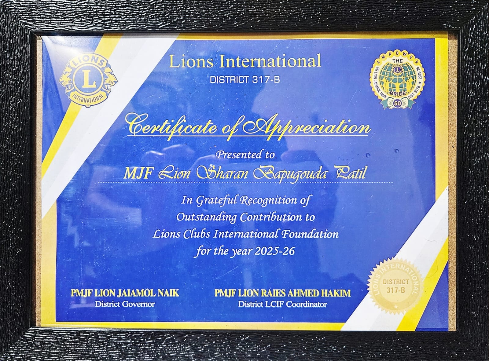 MJF Contibution