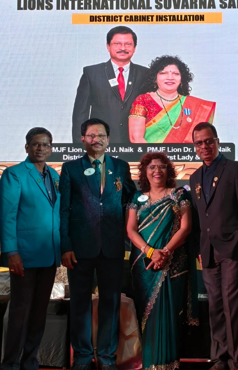 Members attended district cabinet installation