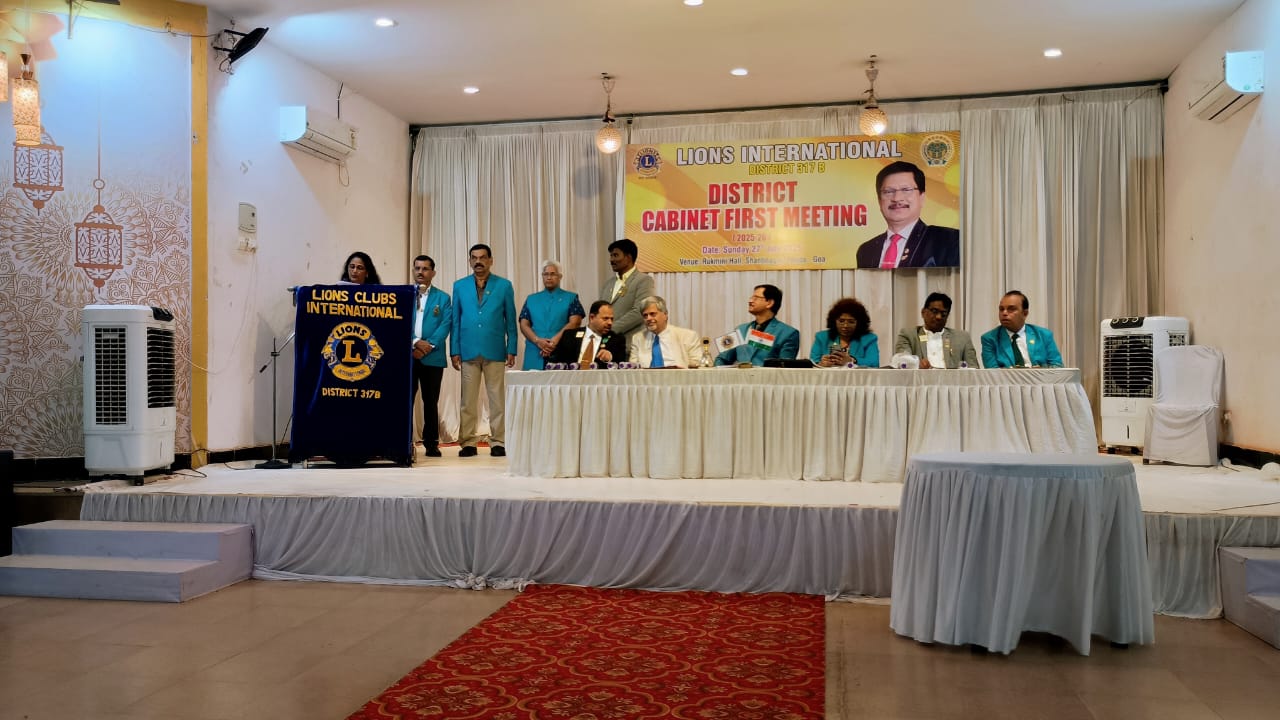 MJF lion Sudha Hanamaraddi at 1st cabinet meeting