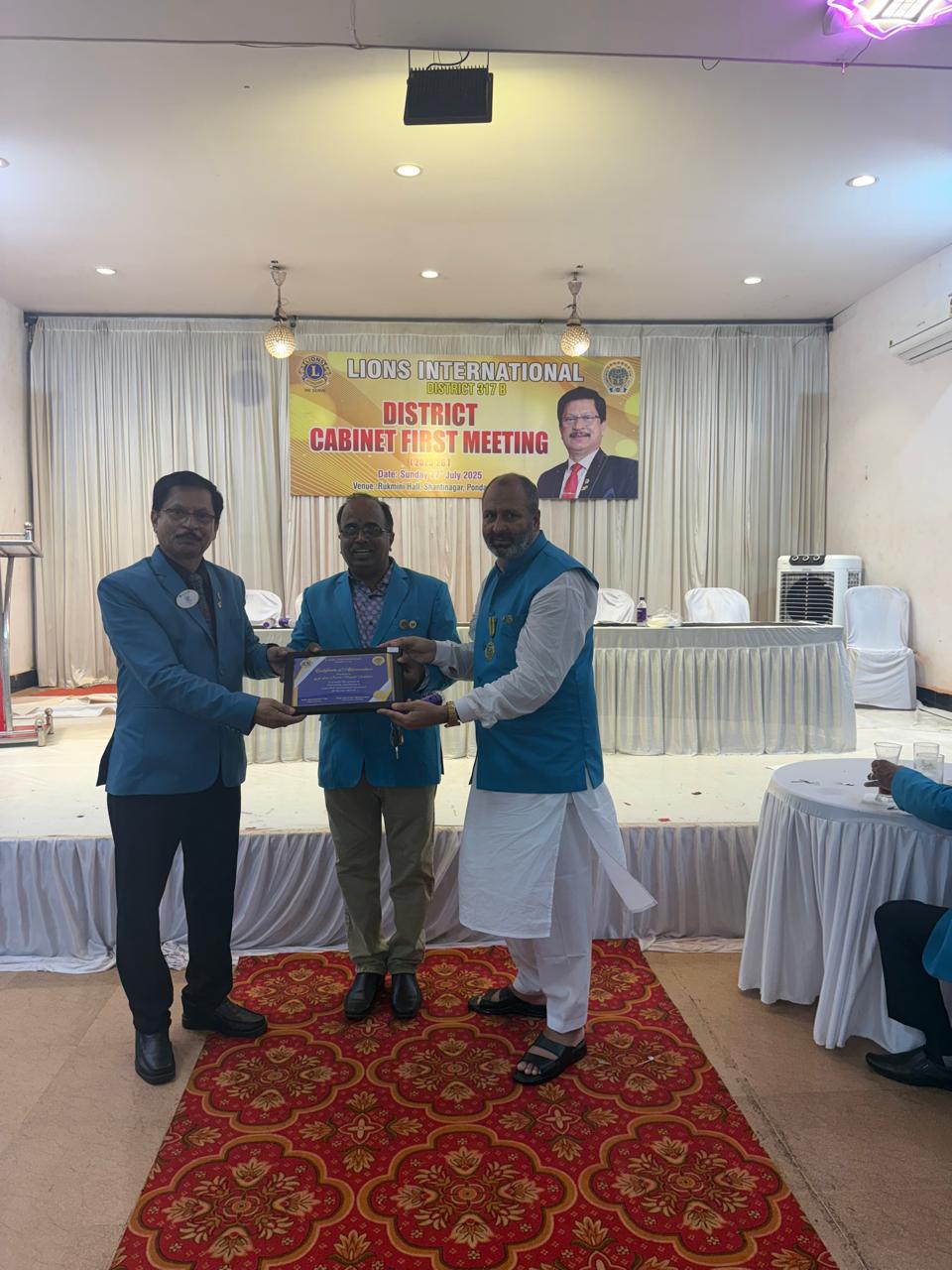 Motivating first 8 members in the region to achieve MJF fellowship before 7th October, 2025
