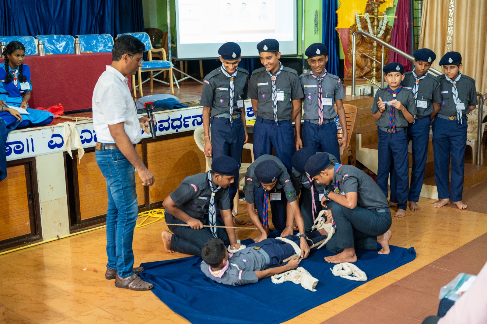 FIRST AID TRAINING WORKSHOP WAS ORGANISED IN PARTNERSHIP WITH INDIAN RED CROSS ASSOCIATION