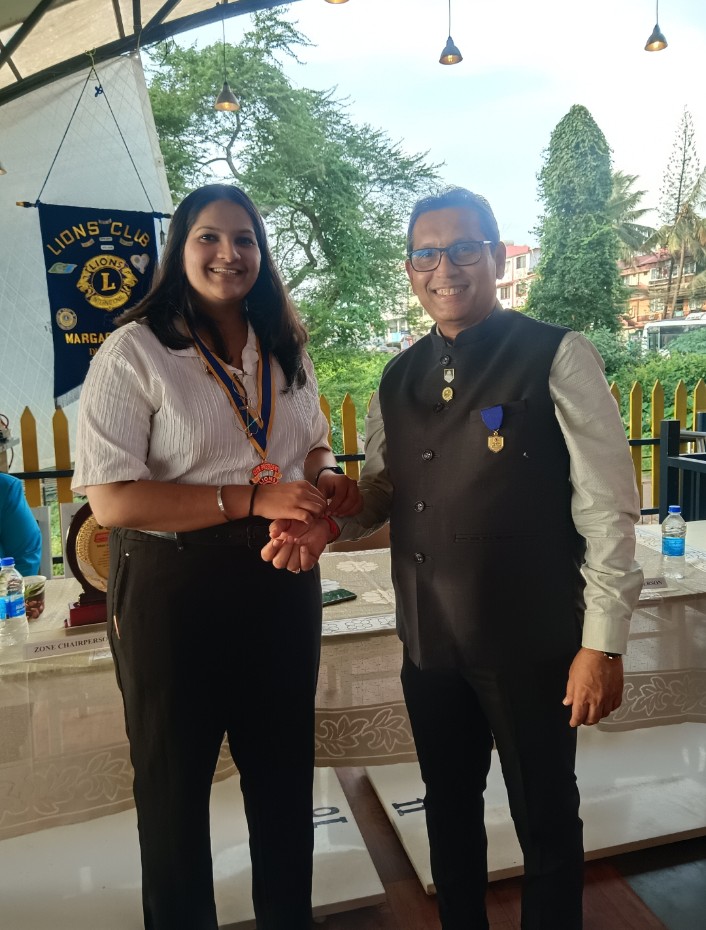 Attended Club Installation of Lions club of Margao Saheli 