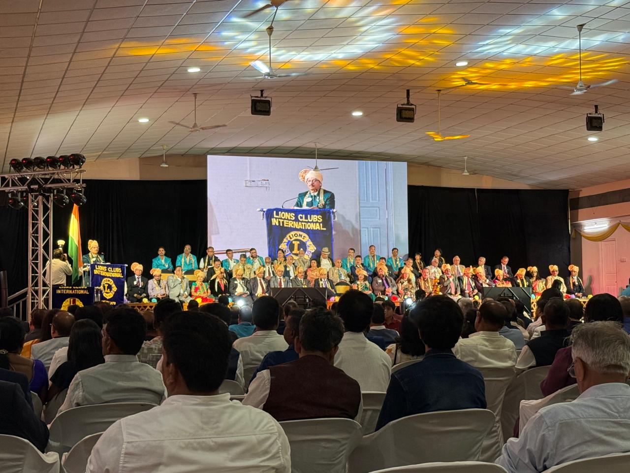 DISTRICT CABINET INSTALLATION ATTENDED