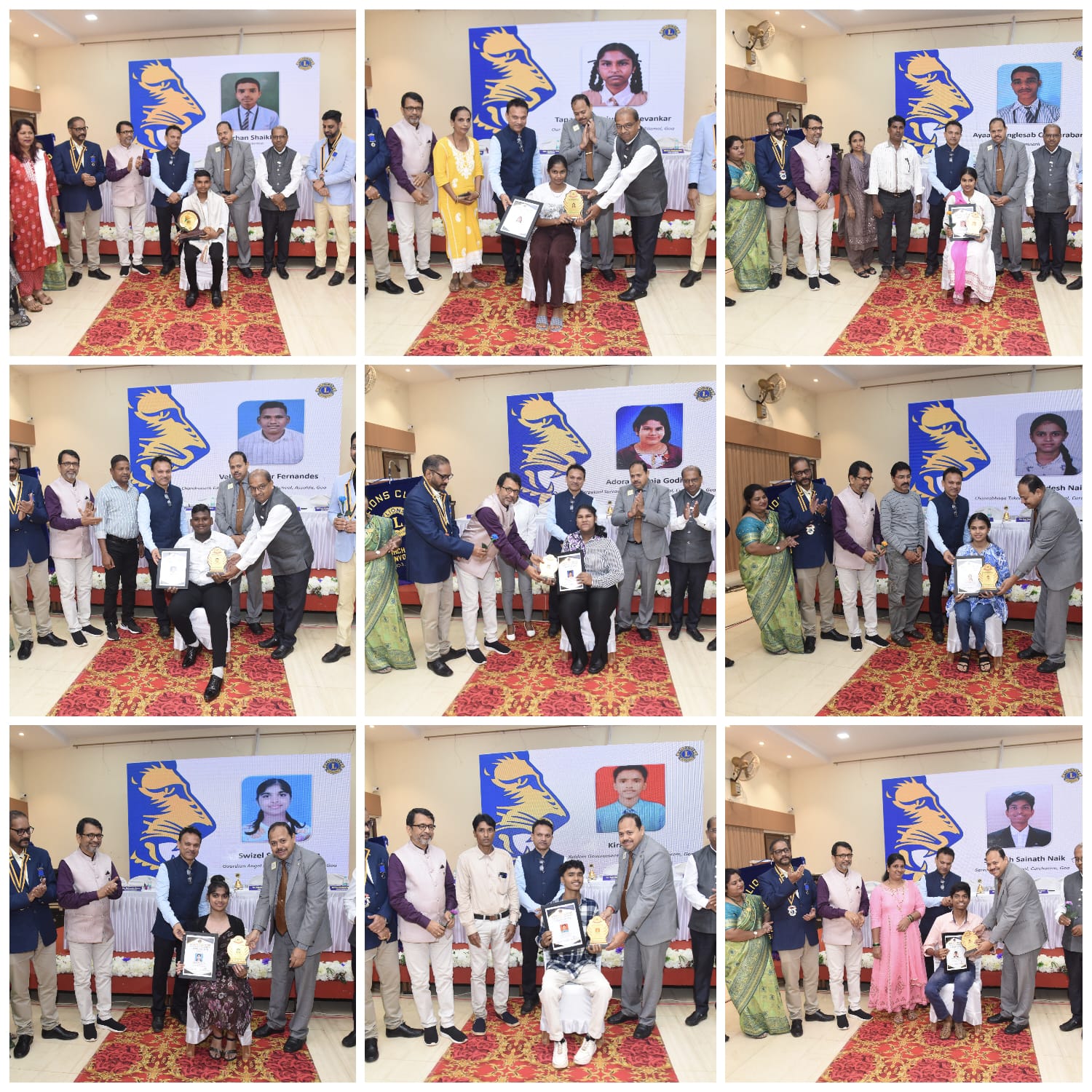 Felicitation Ceremony for the 11 Students