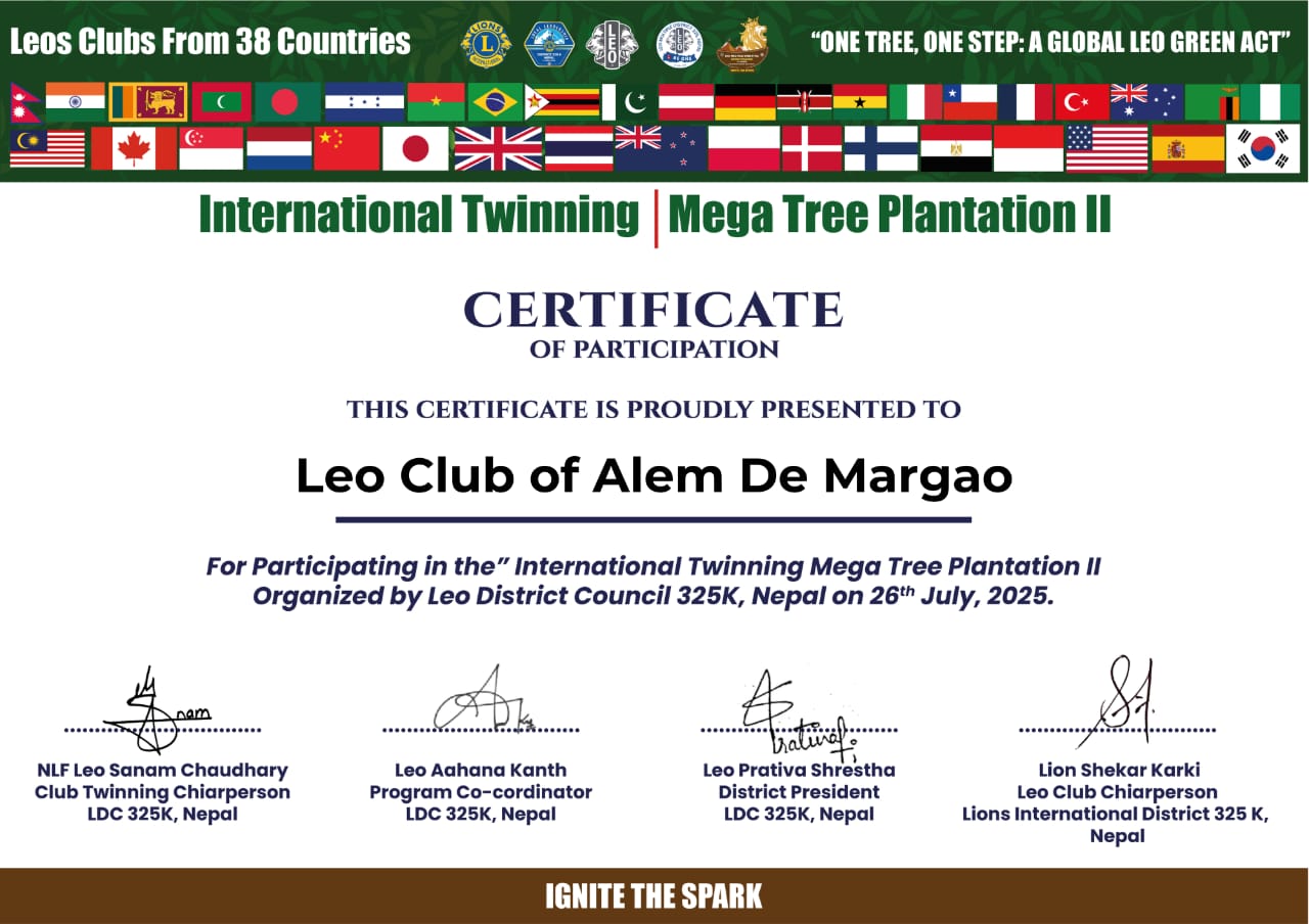 Each one plant one, Tree Plantation Drive