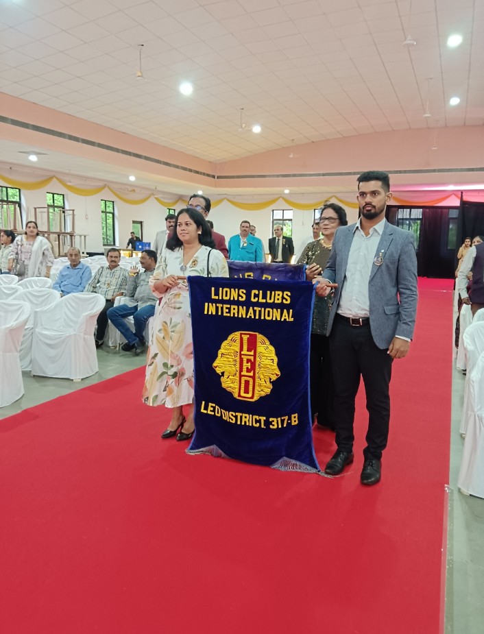 Attending District Cabinet Installation 