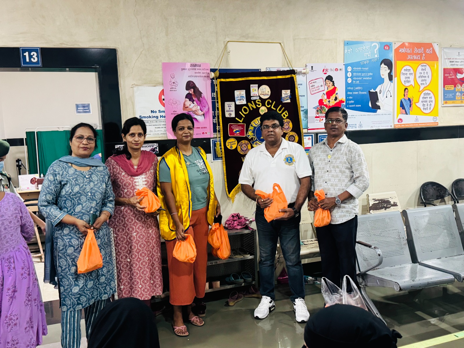 World Breast Feeding Week by Lion Club of Vasco Da Gama 