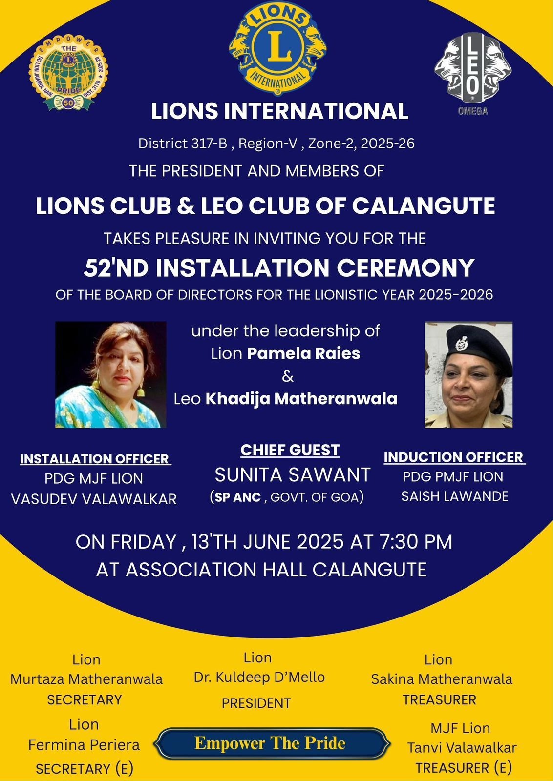 Attended Installation of L C Calangute