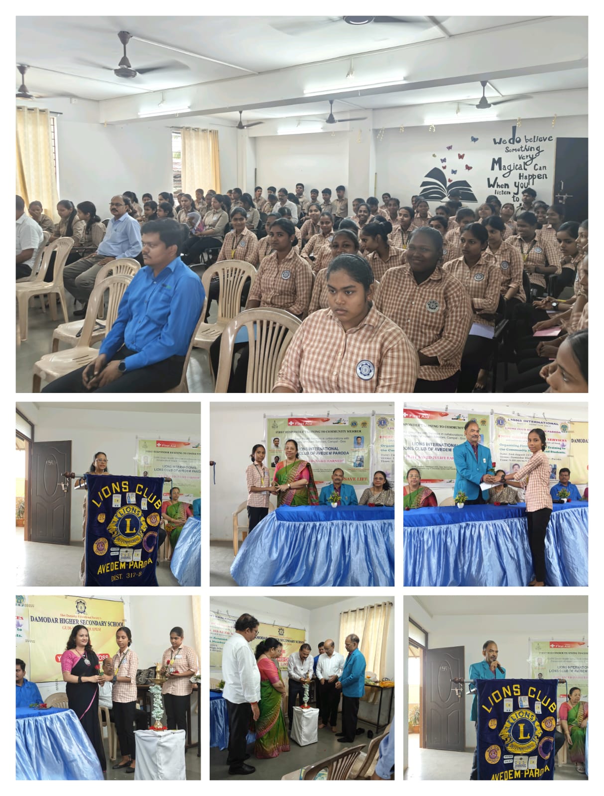 First Responder Training Program.