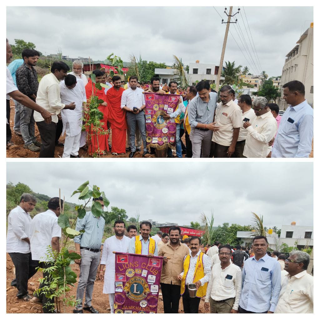 Tree plantation drive under one president one program.