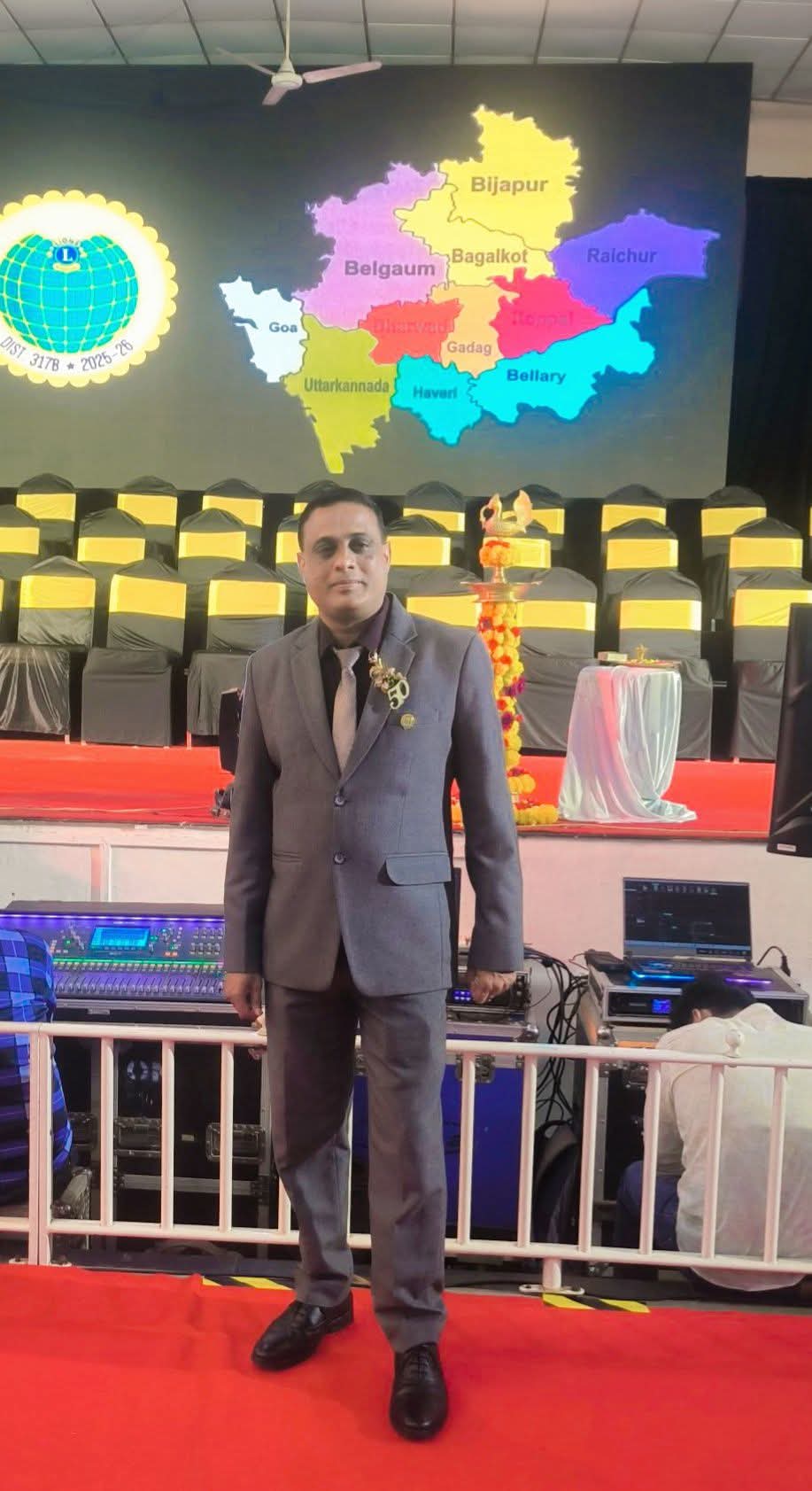 Attended And Registered For The 50th District 317 B Installation held at Sun Grace Gardens at Ponda