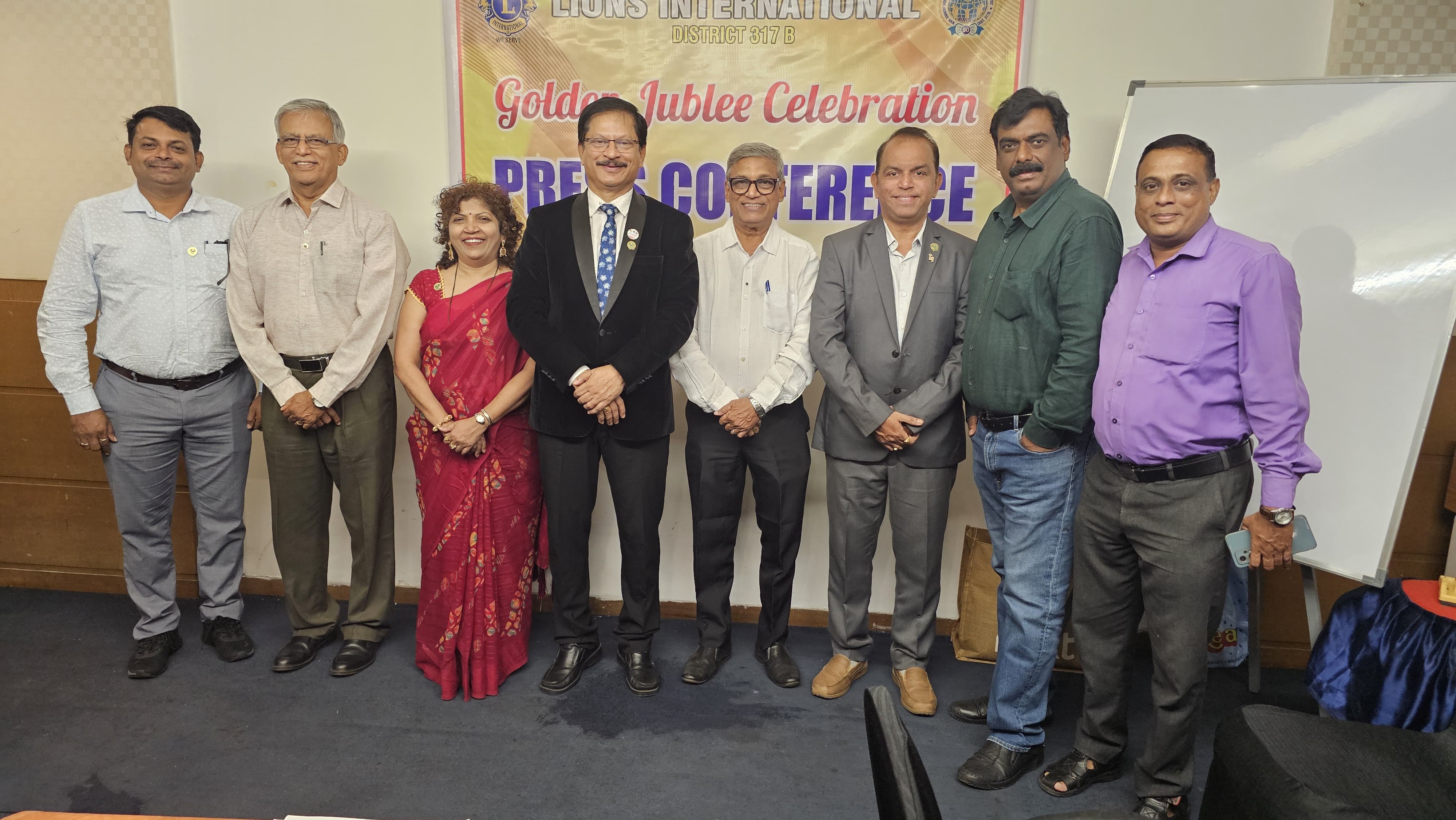 Press Conference Held For Pre Installation Ceremony with Golden Jubilee Celebration At Hotel La Paz