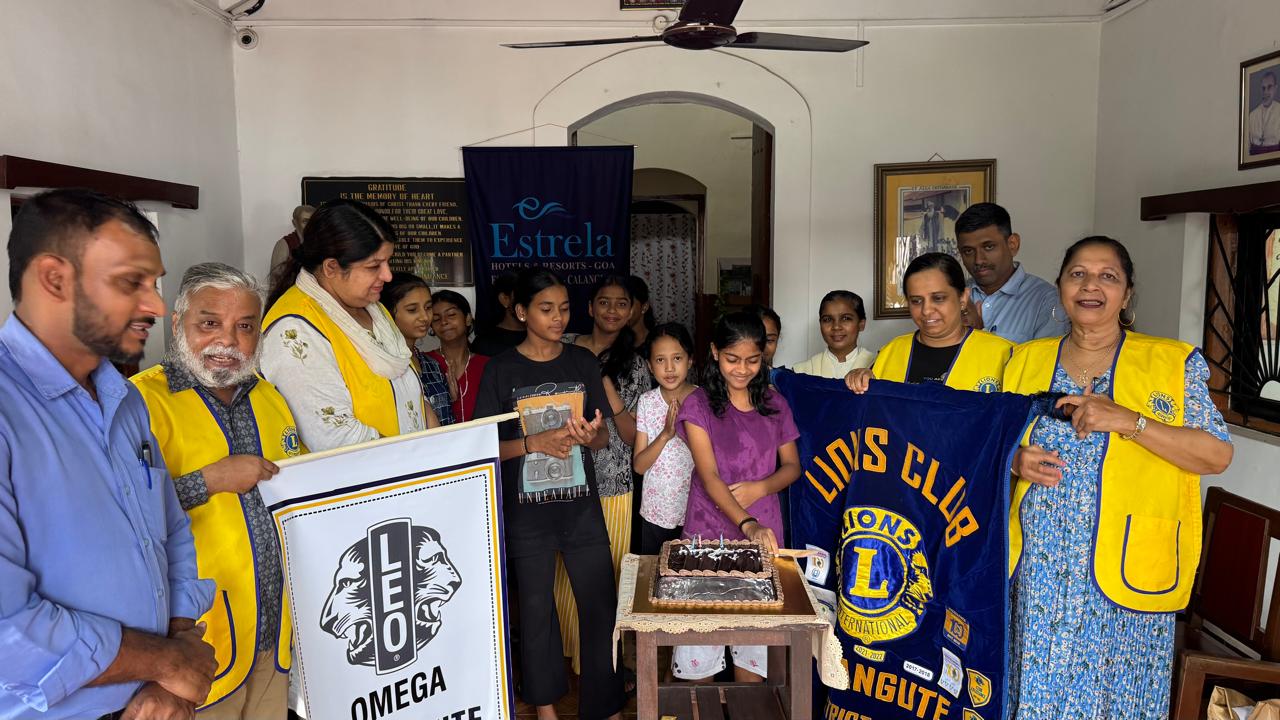 visit to Home club L C Calangute for a service activity