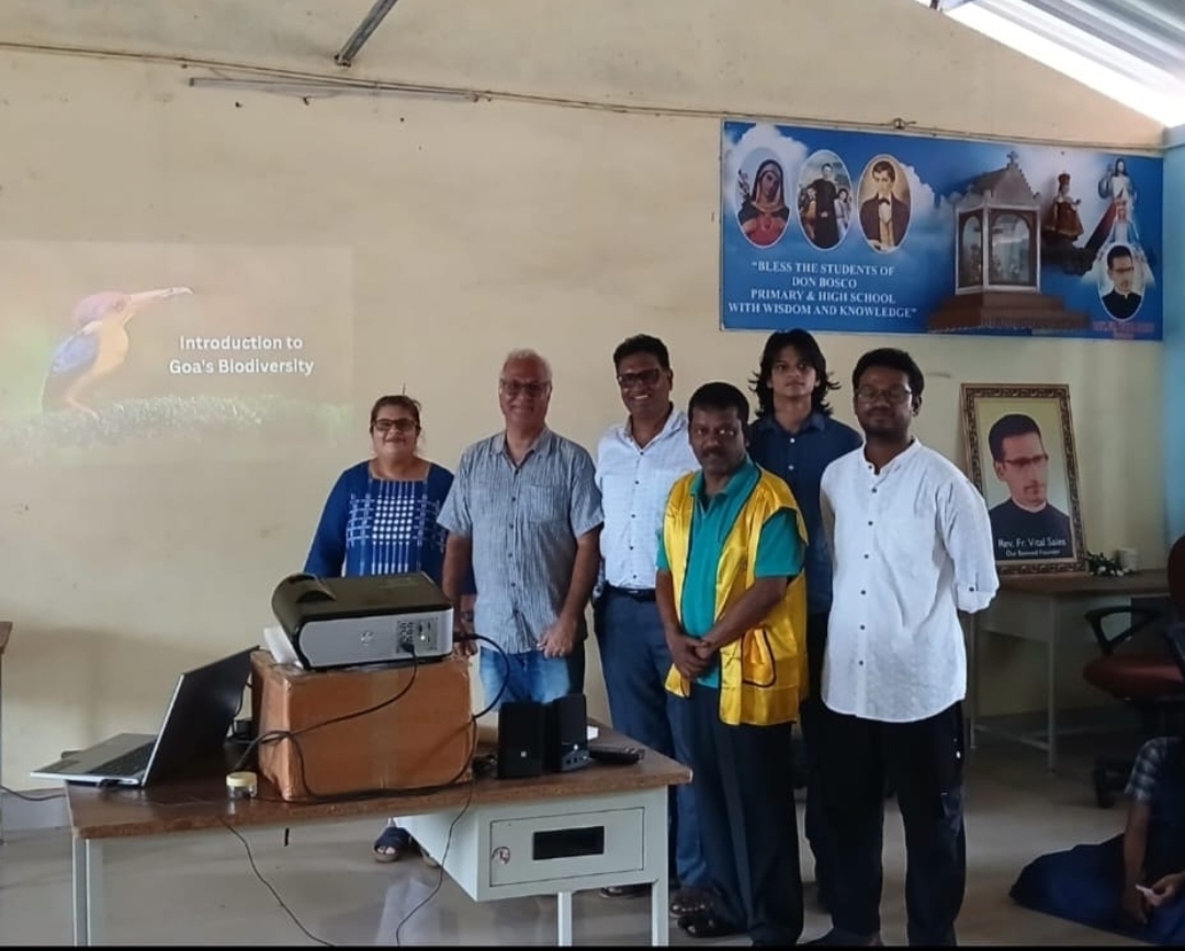 Biodiversity workshop at Don Bosco Calangute