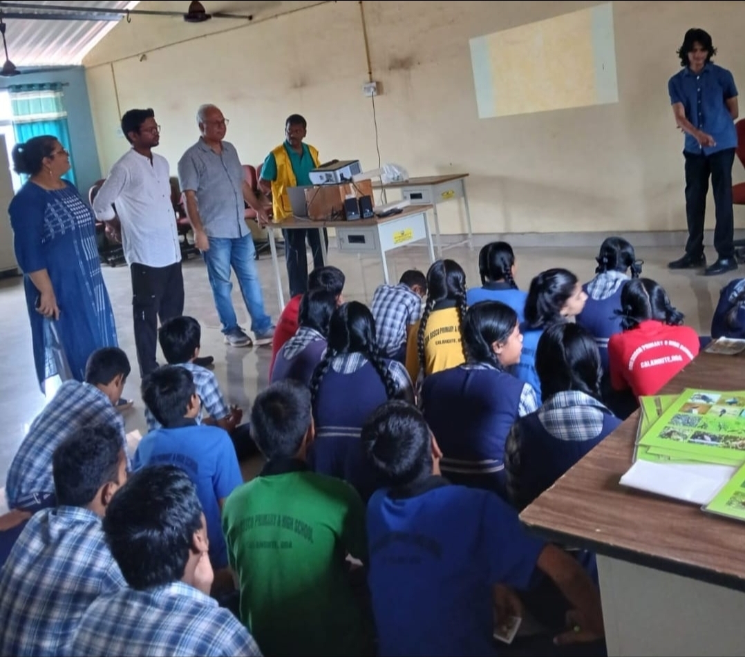 Biodiversity workshop at Don Bosco Calangute