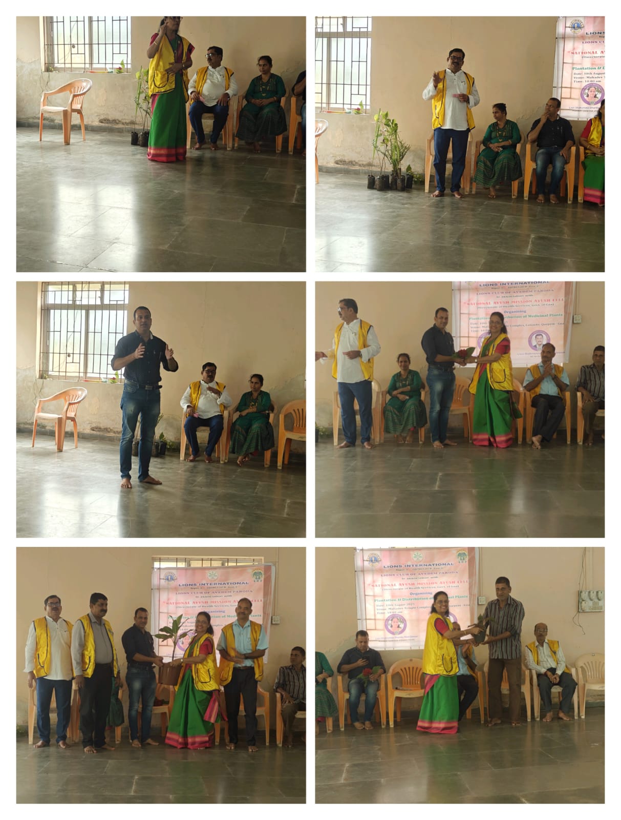 Awareness about Medicinal plants, distribution and plantation.