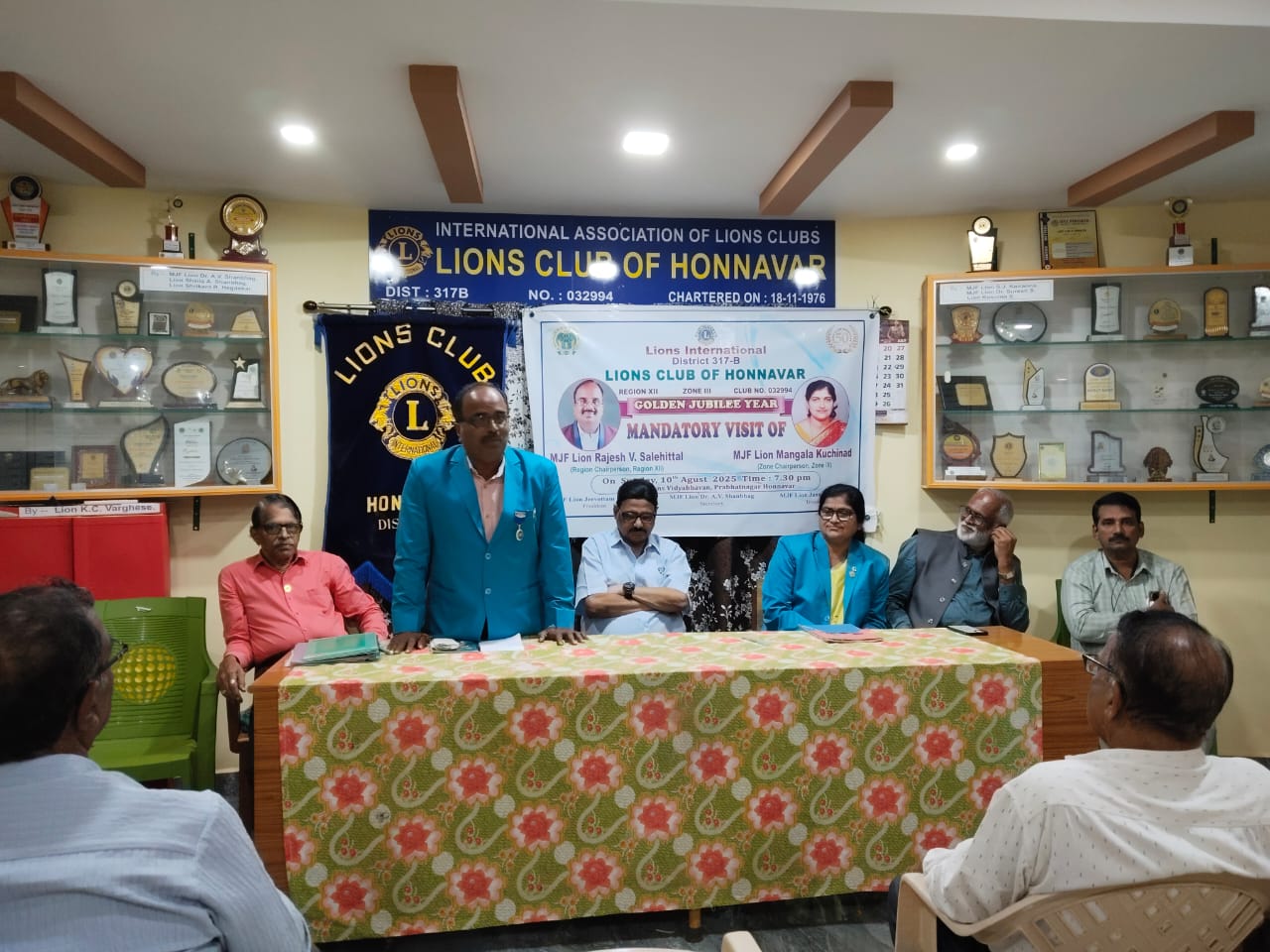  Mandatory visit of RC to our Club._