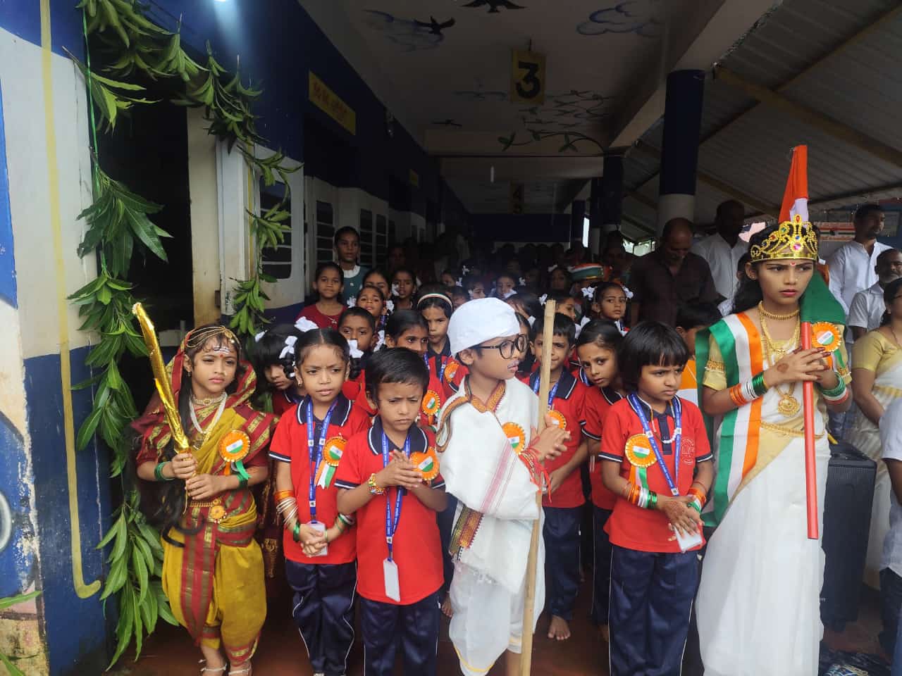 CELEBRATED 79TH INDEPENDENCE DAY AT GOVT SCHOOL.