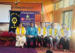 As a Zone  Chairprson of zone I  Region II payed my  official visit to lions club of Ponda Midtown