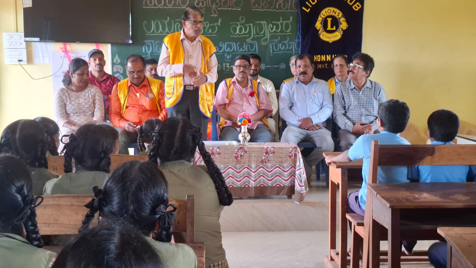 Inauguration of Smart TV Class._