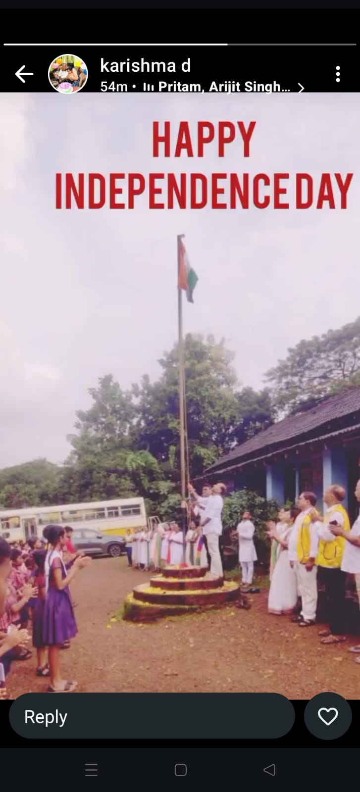 79th India  Independance day celebrations.