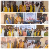 Participated in Blood donation camp organized by Lions Club of Calangute in Calangute.