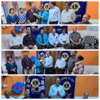Attended 21st installation ceremony for the year 2025-2026 of the BOD of Lions club of Assagao.