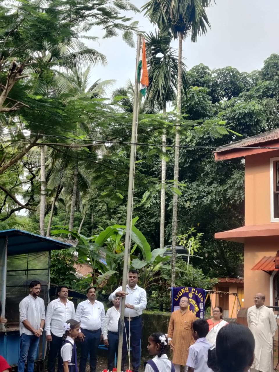 The Lions Club of Old Goa celebrated its 79th Independence Day at GPS Old Goa on the 15th Aug 2025