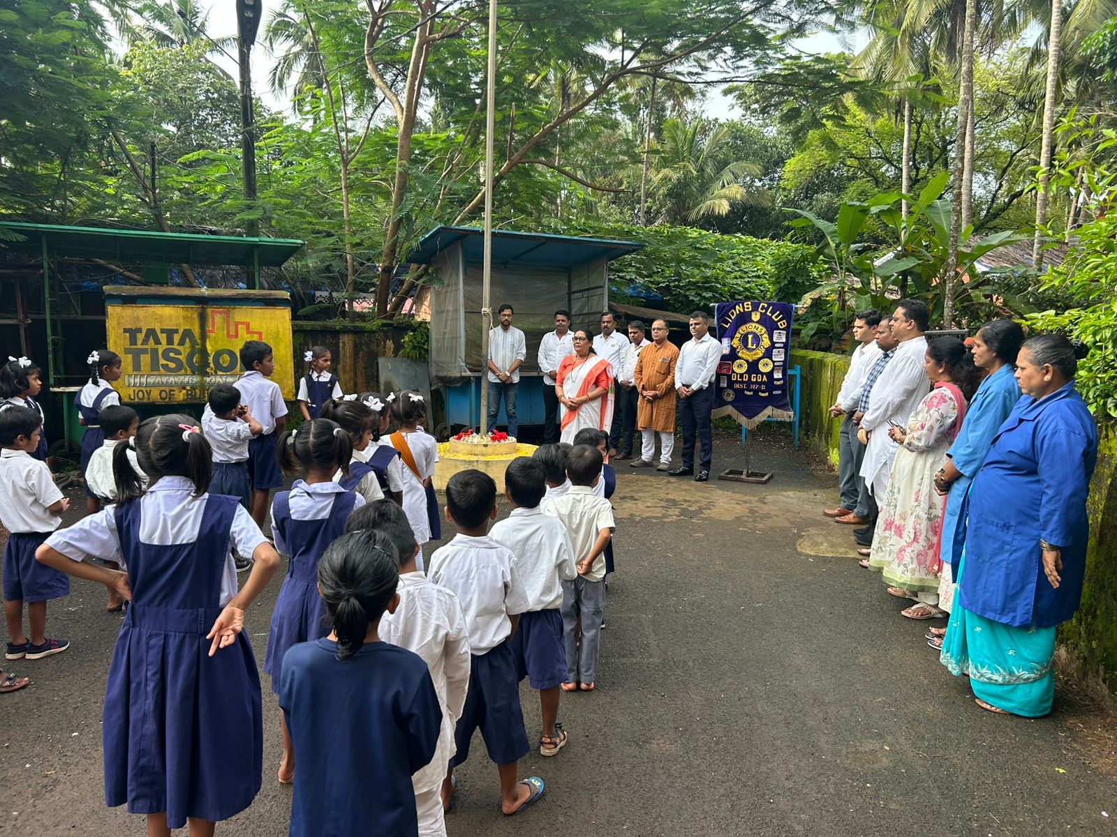The Lions Club of Old Goa celebrated its 79th Independence Day at GPS Old Goa on the 15th Aug 2025