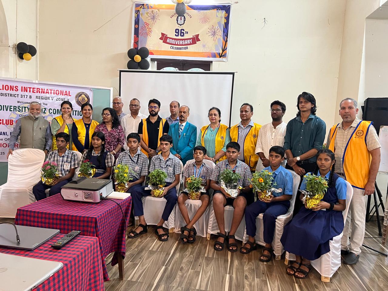 During my visit to Lions Club Of Mapusa Suburban Plants were distributed to shool children under ek  peed ma ke naam 