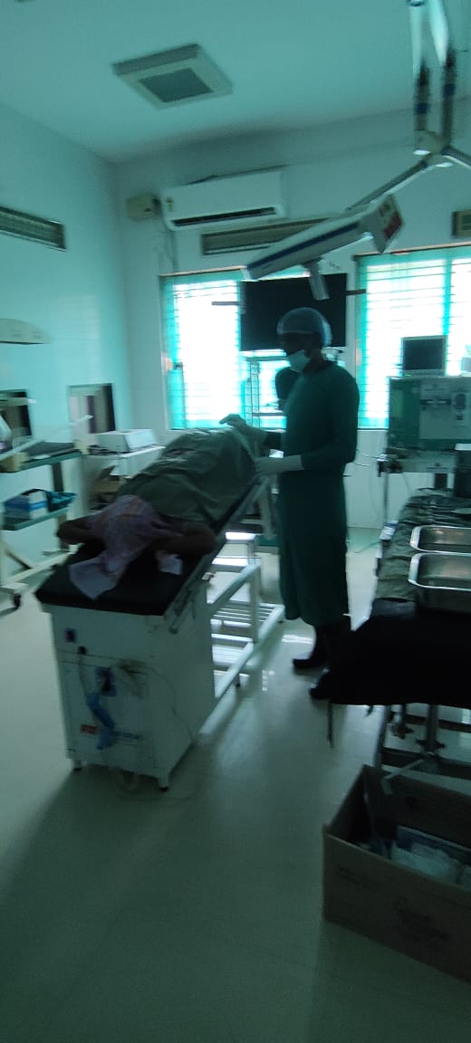 Tubectomy operation camp