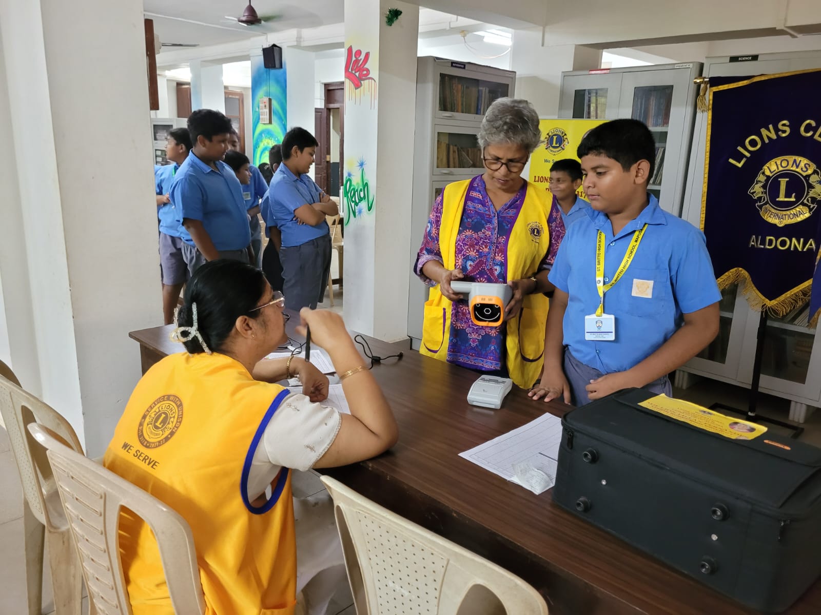 Vision screening for students 