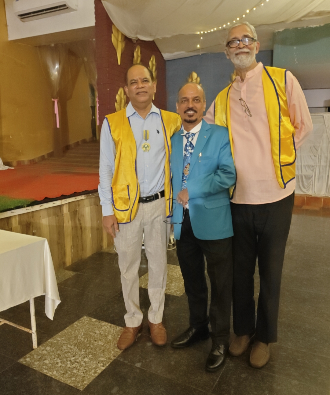 Mandatory visit of Zone Chairperson MJF Lion Richard Pinto.