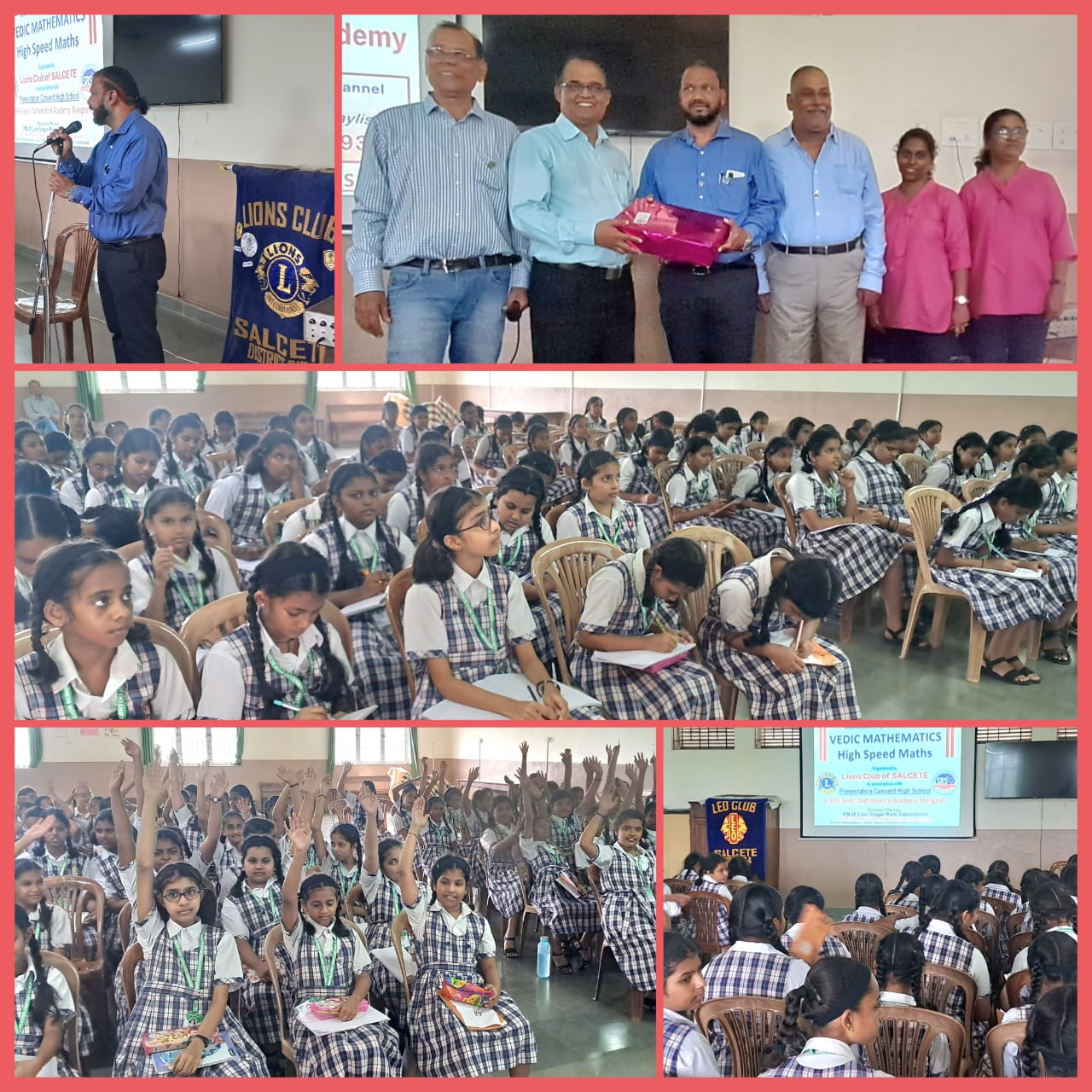 Workshop on vedic mathematics 