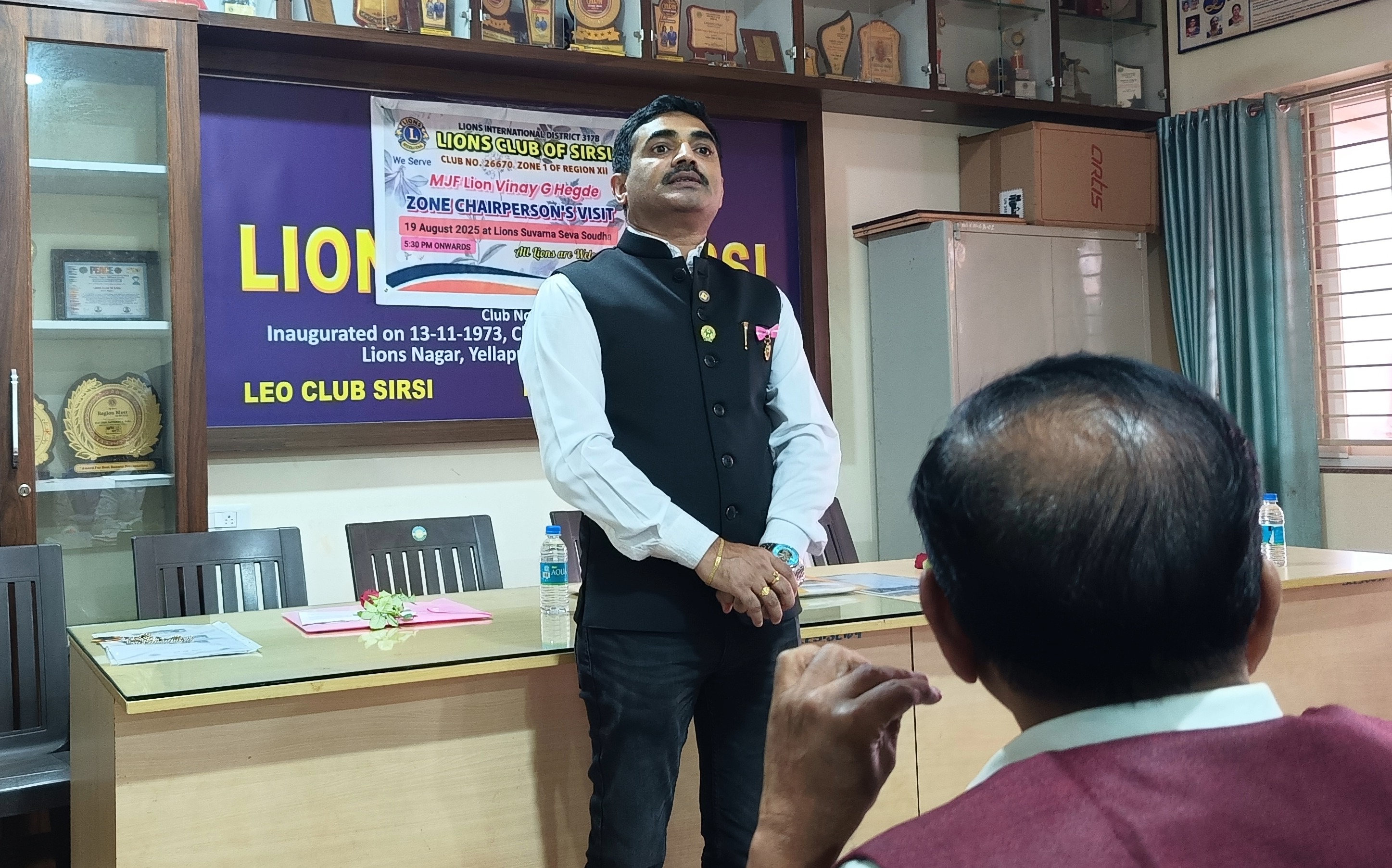 MEMBER ORIENTATION PROGRAMME FOR LIONS CLUB OF SIRSI